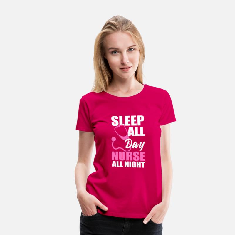 Sleep All Day Nurse All Night Healthcare Assistant