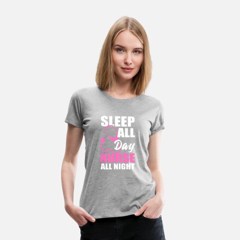 Sleep All Day Nurse All Night Healthcare Assistant