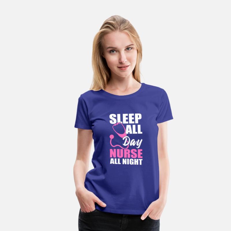 Sleep All Day Nurse All Night Healthcare Assistant