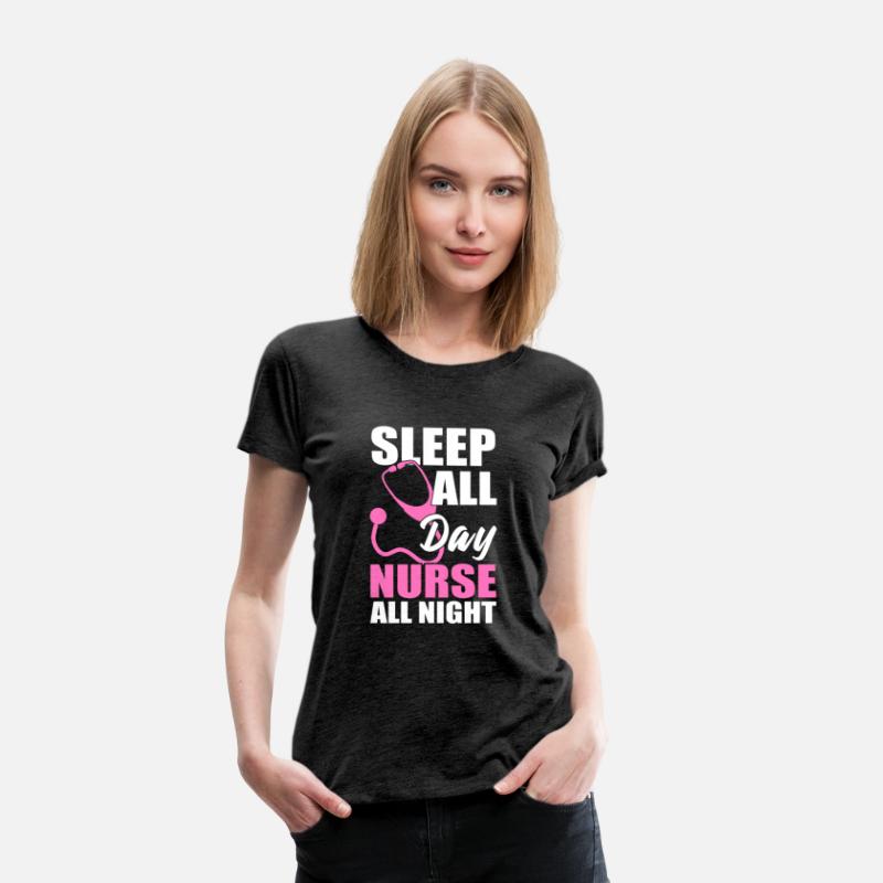 Sleep All Day Nurse All Night Healthcare Assistant