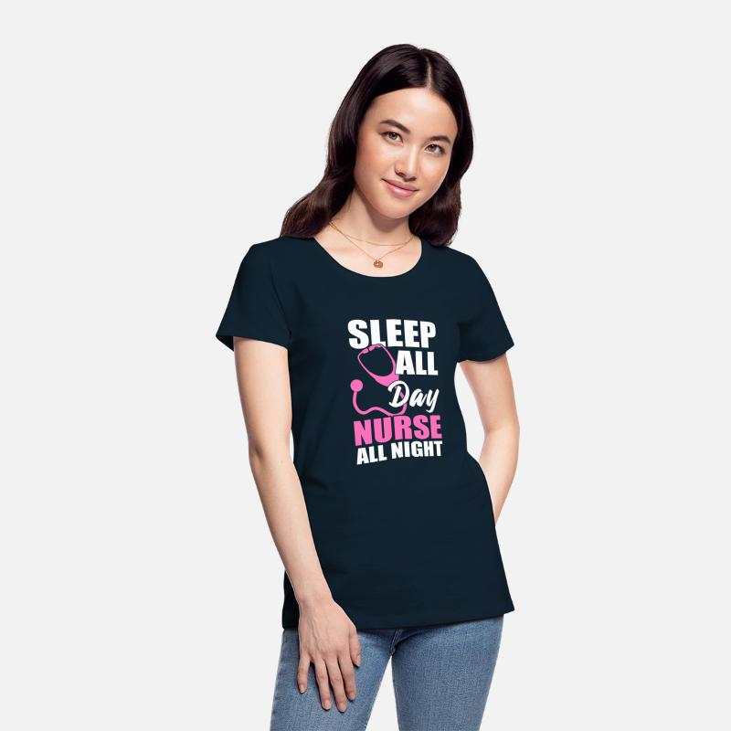 Sleep All Day Nurse All Night Healthcare Assistant