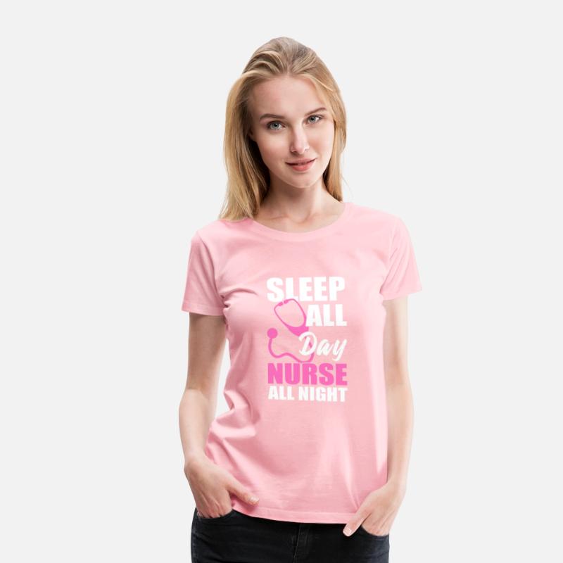 Sleep All Day Nurse All Night Healthcare Assistant