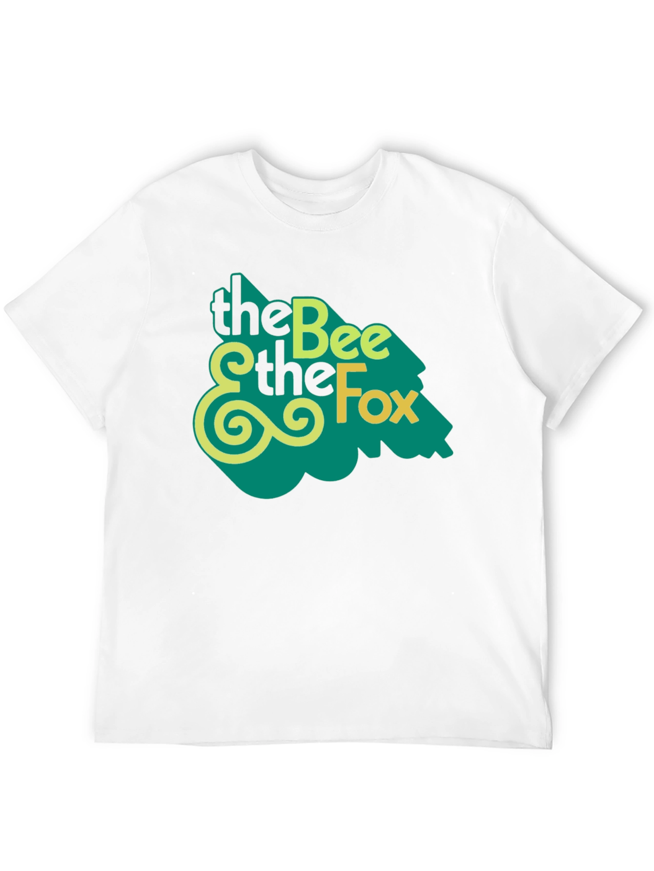 The Bee and The Fox T-Shirt - Black