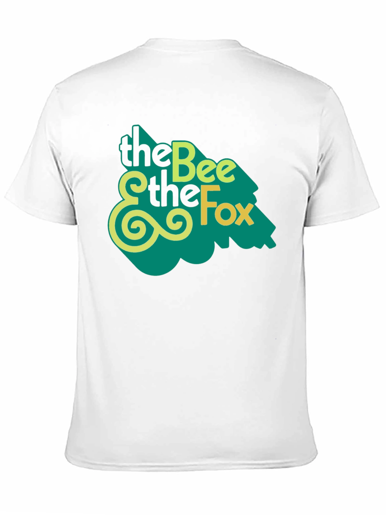 The Bee and The Fox T-Shirt - Black