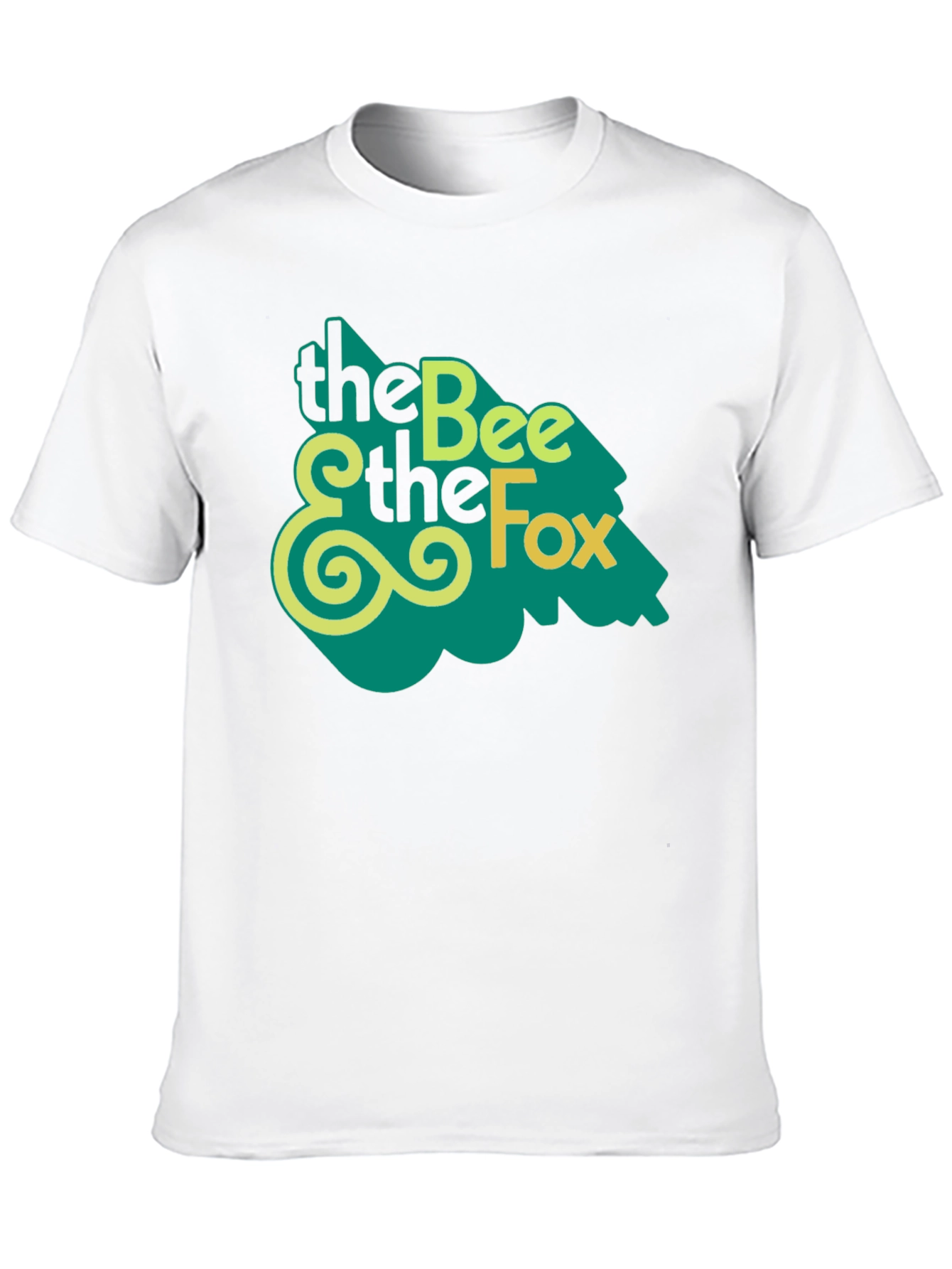 The Bee and The Fox T-Shirt - Black