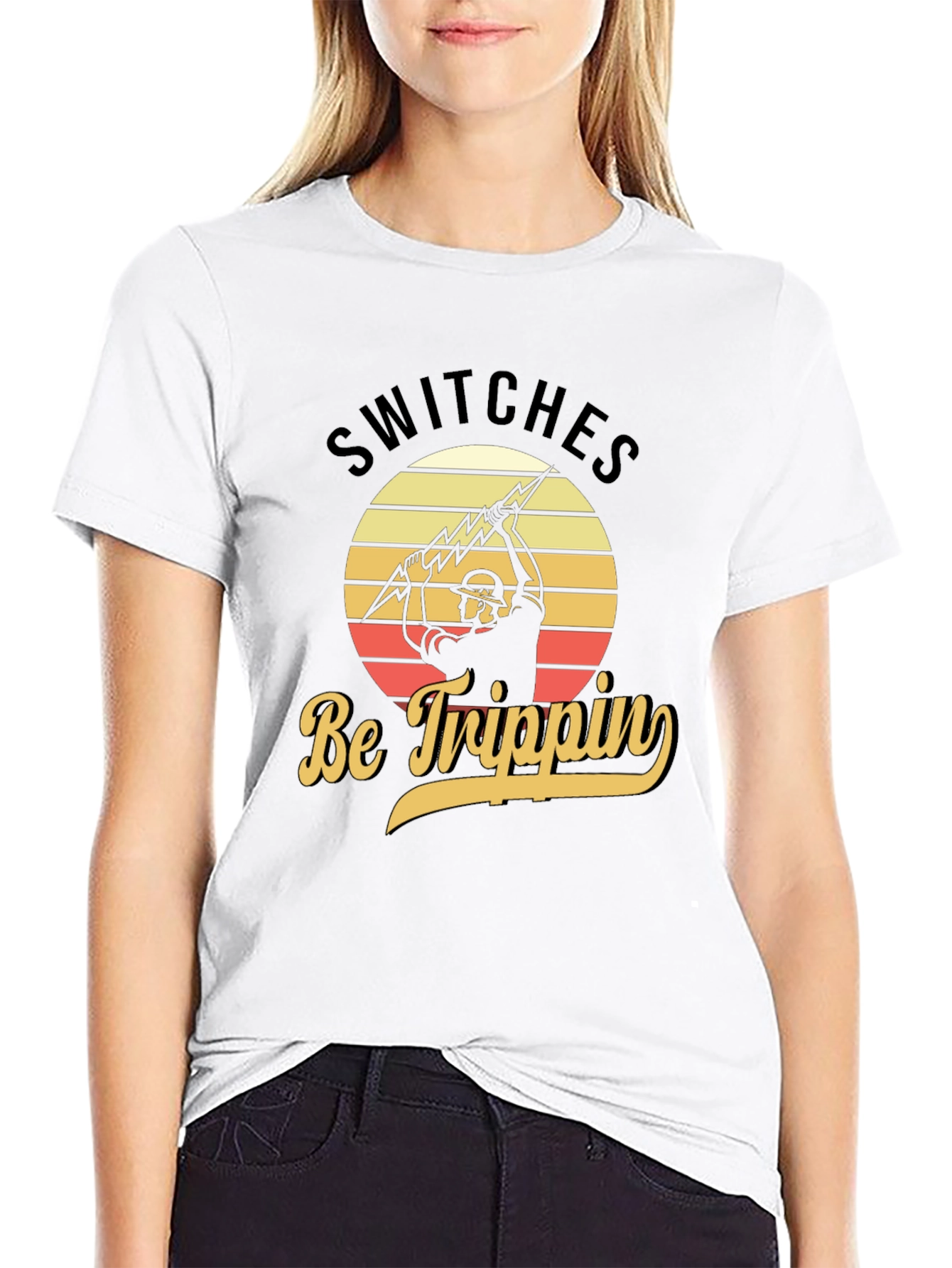 Switches Be Trippin Electrician T-Shirt