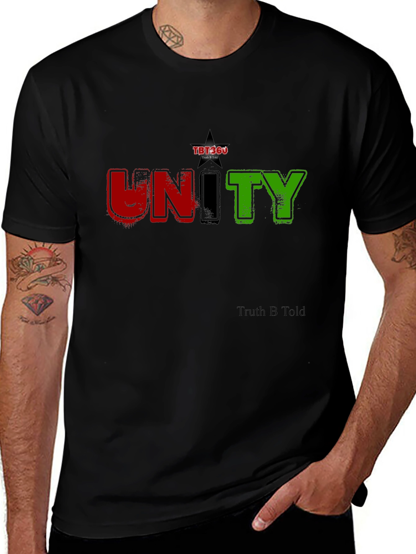 UNITY Graphic T-Shirt - Black