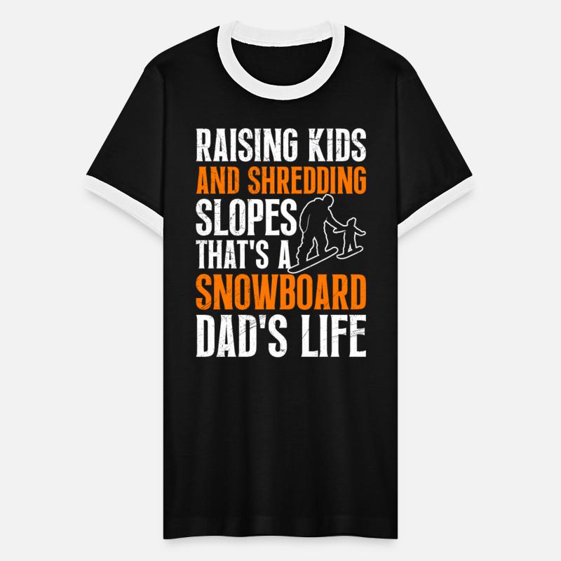 Snowboard Dad's Life Raising Kids Shredding Slopes