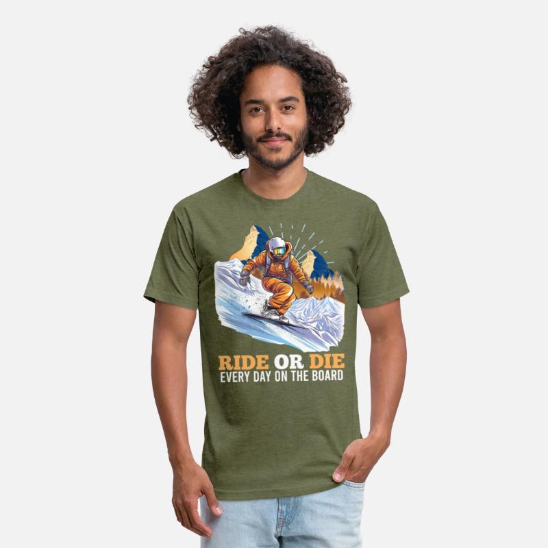 Snowboarding Ride 'n Die Snowboarder Extreme