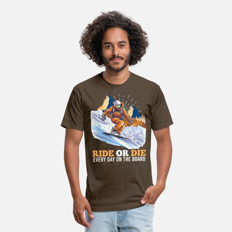 Snowboarding Ride 'n Die Snowboarder Extreme