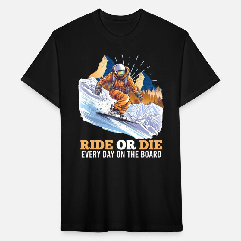 Snowboarding Ride 'n Die Snowboarder Extreme