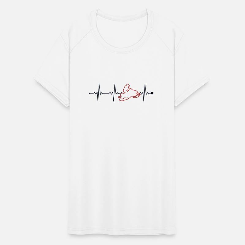 Snowmobile Heartbeat Snowbike Sledding Snowmobile