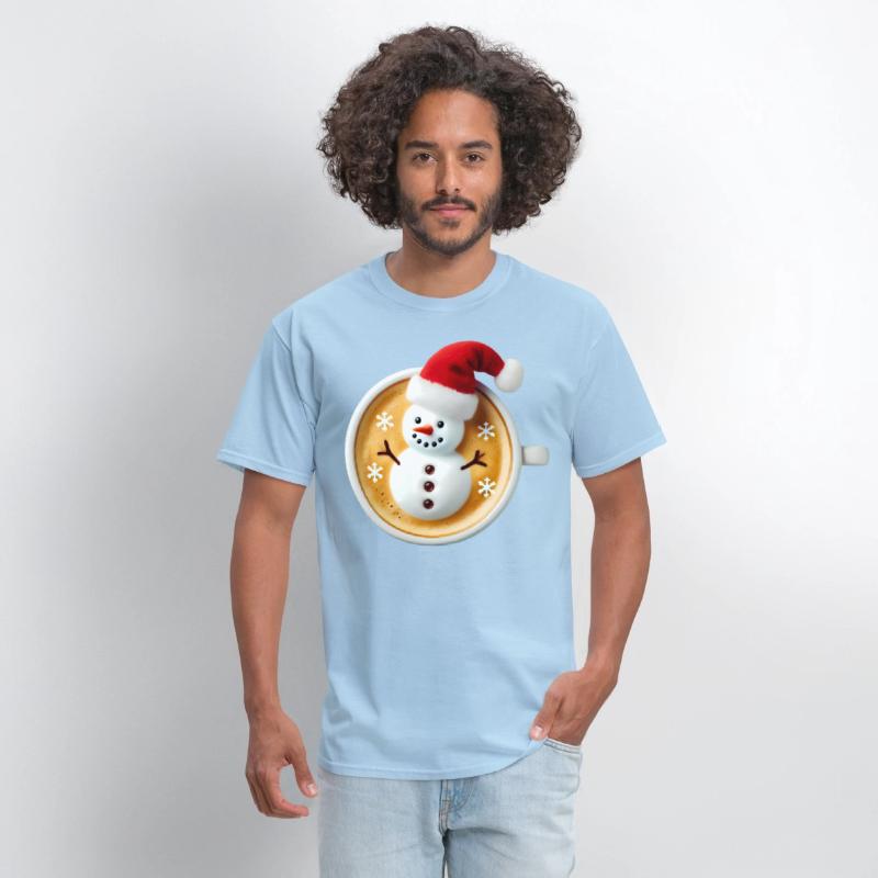 Snowpuccino Snowman Snow Cappuccino Winter