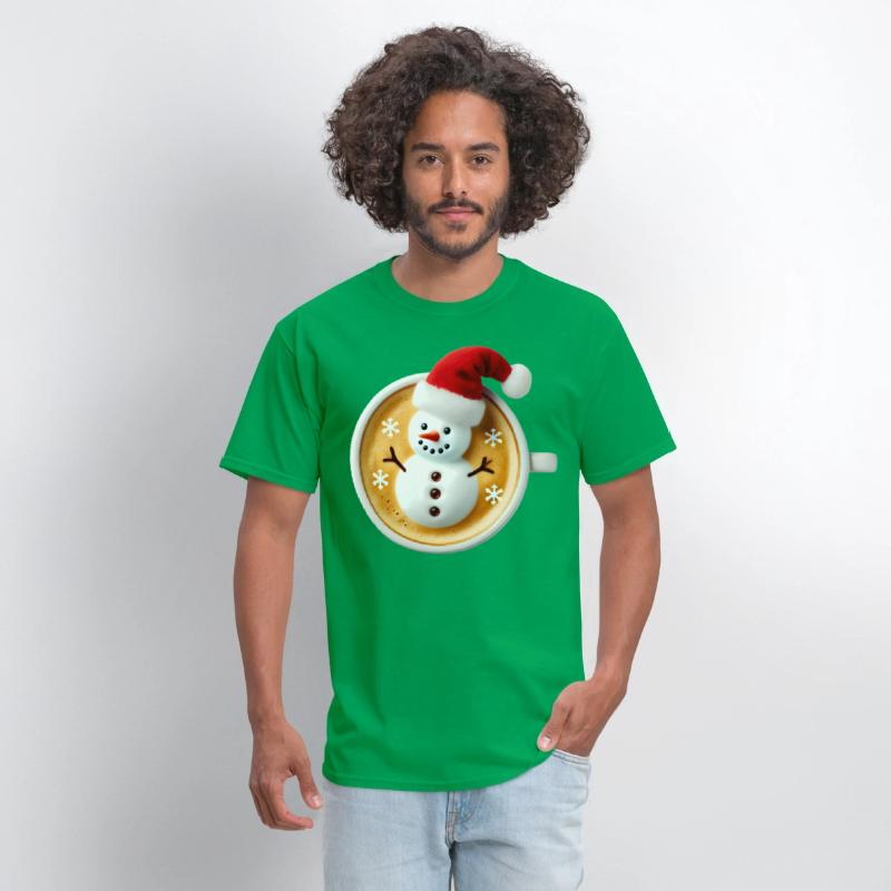 Snowpuccino Snowman Snow Cappuccino Winter