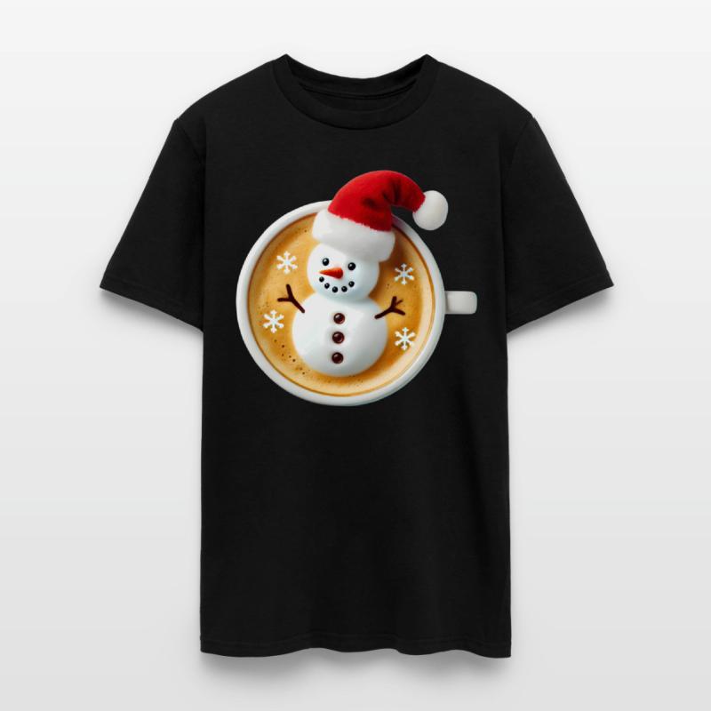 Snowpuccino Snowman Snow Cappuccino Winter