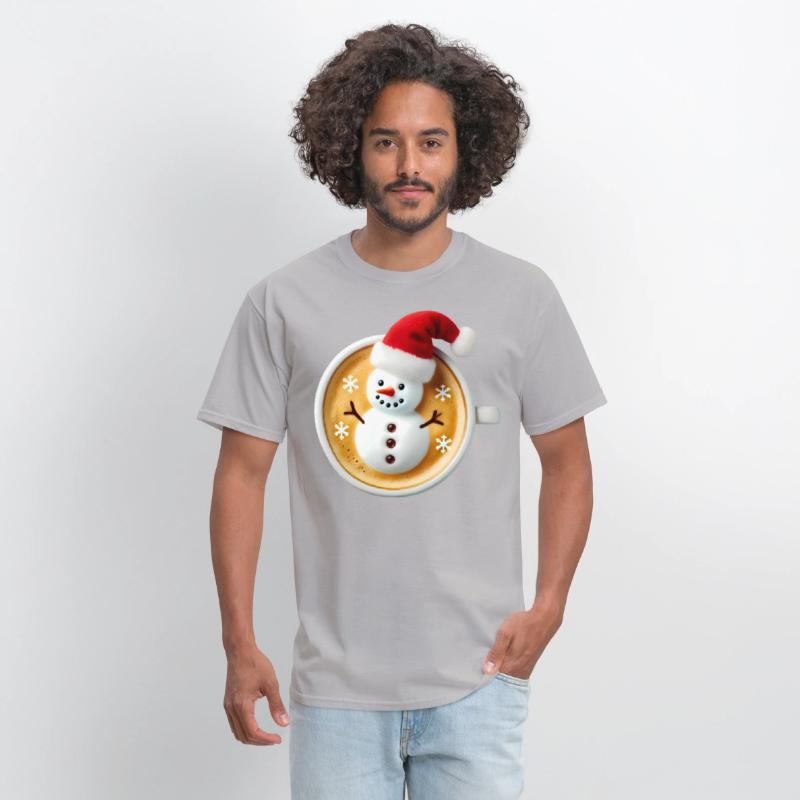 Snowpuccino Snowman Snow Cappuccino Winter