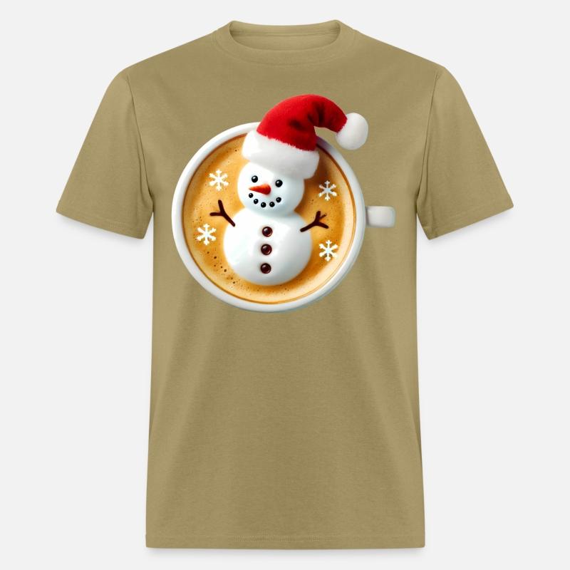 Snowpuccino Snowman Snow Cappuccino Winter