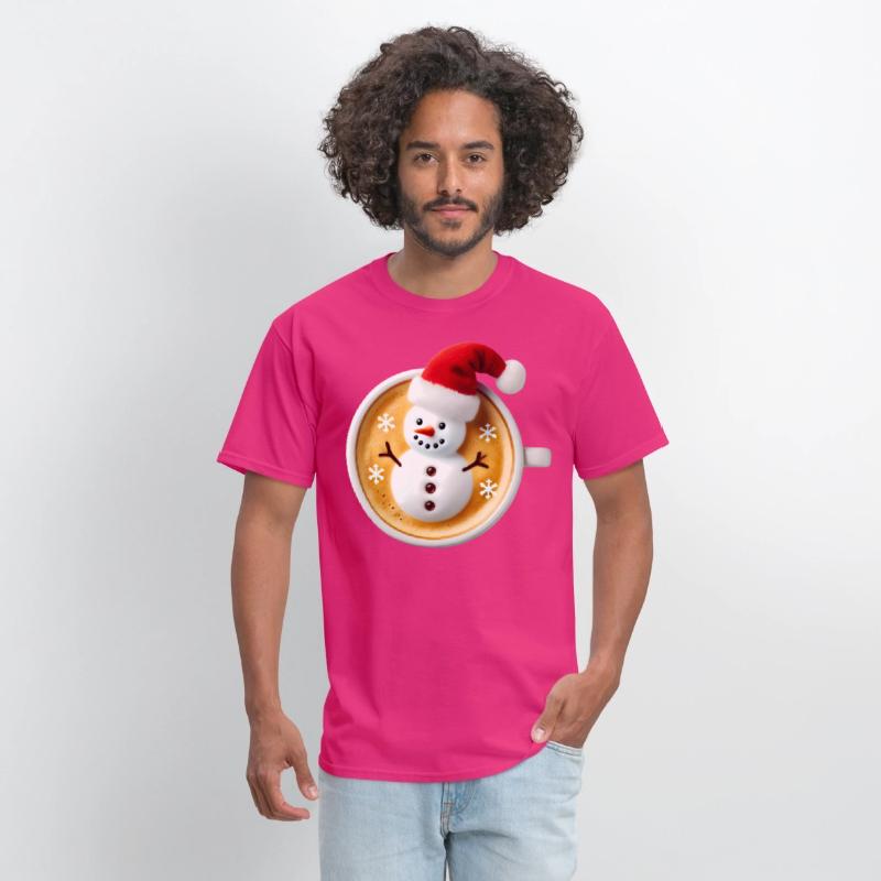 Snowpuccino Snowman Snow Cappuccino Winter