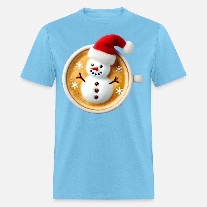 Snowpuccino Snowman Snow Cappuccino Winter