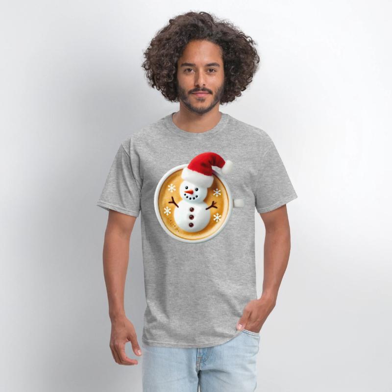 Snowpuccino Snowman Snow Cappuccino Winter