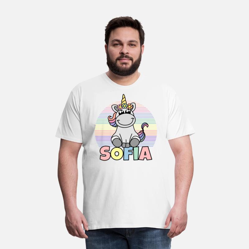 Sofia Name Unicorn
