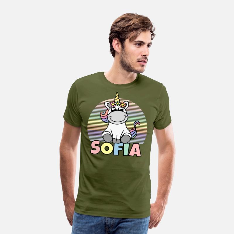 Sofia Name Unicorn