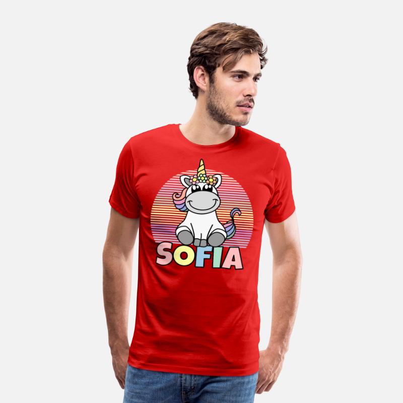 Sofia Name Unicorn