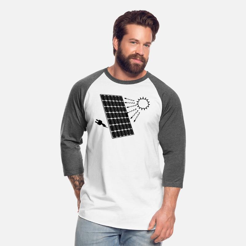 Solar panel with sun