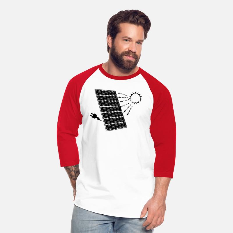 Solar panel with sun