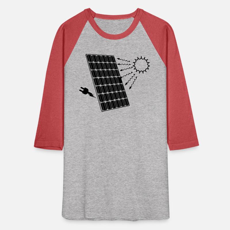 Solar panel with sun