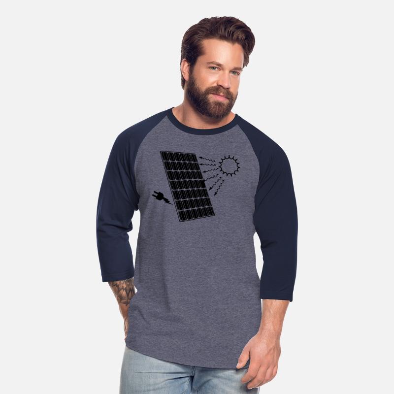 Solar panel with sun