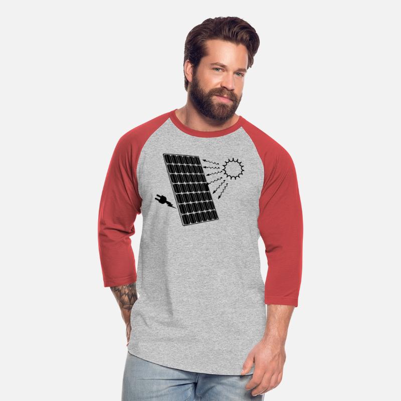 Solar panel with sun