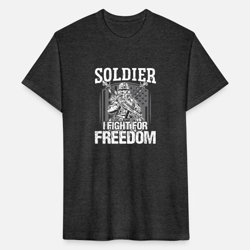 Soldier i fight for freedom military army veteran
