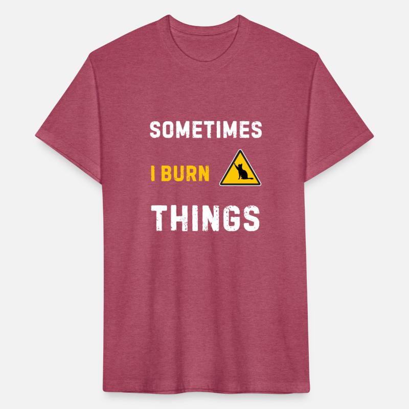 Sometimes I Burn Things Cat