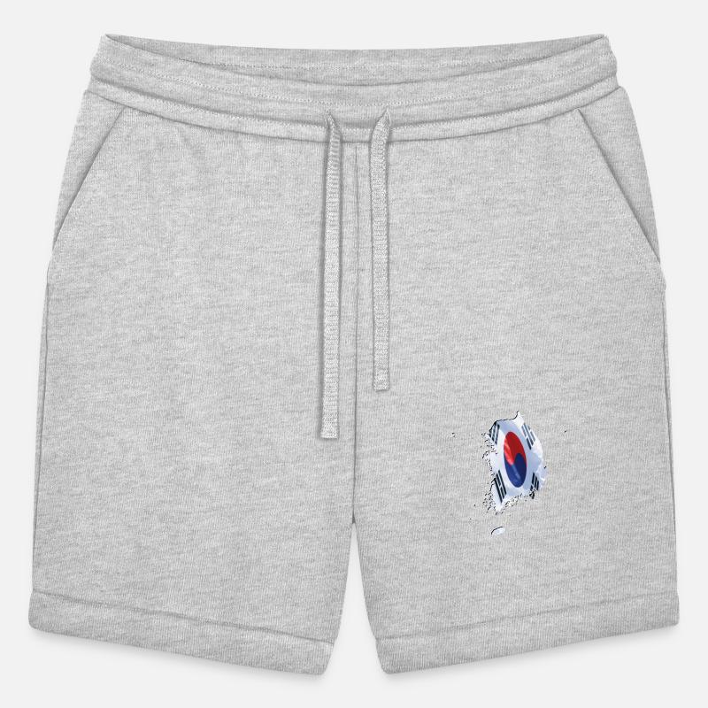 South Korea Flag in South Korea Map