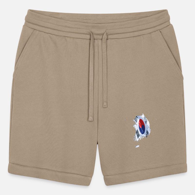 South Korea Flag in South Korea Map