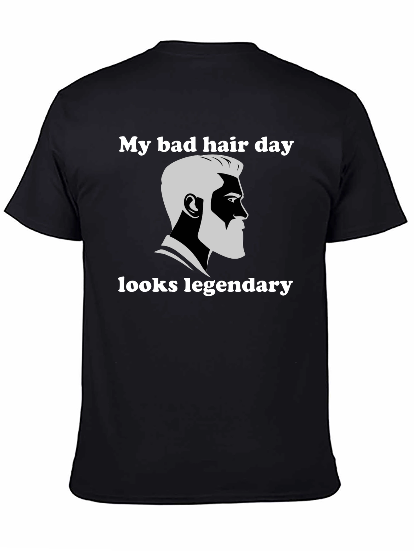 My Bad Hair Day Looks Legendary Graphic Tee