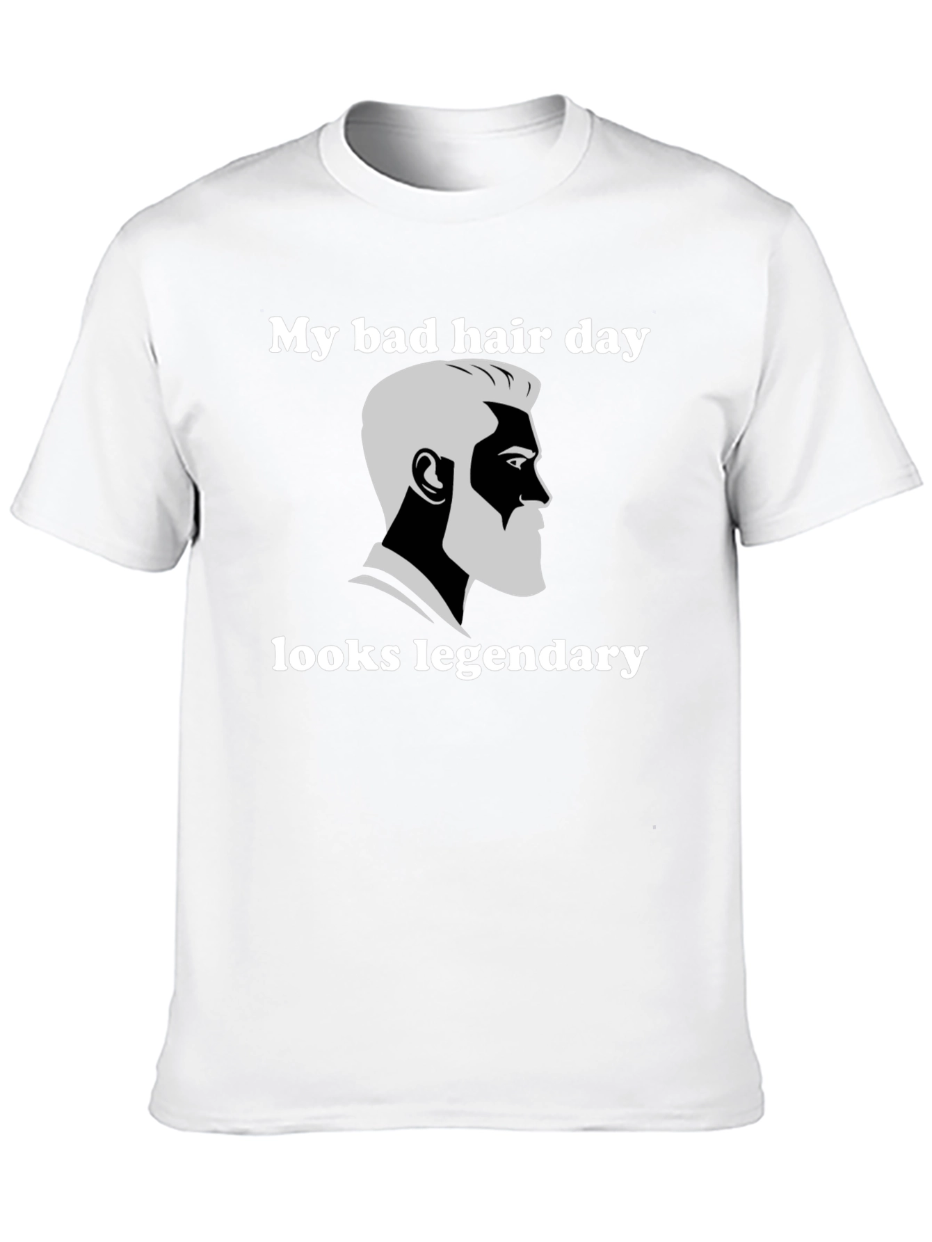 My Bad Hair Day Looks Legendary Graphic Tee