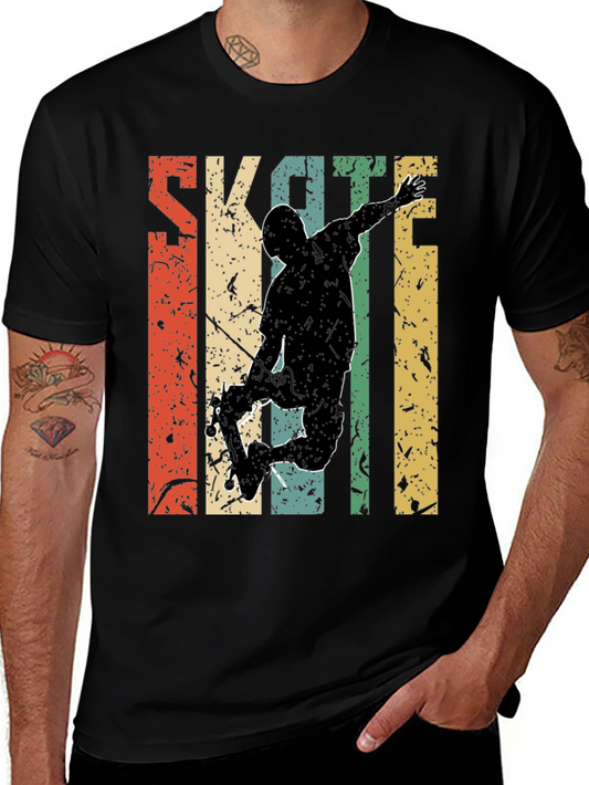 Retro Skateboarding Graphic Tee