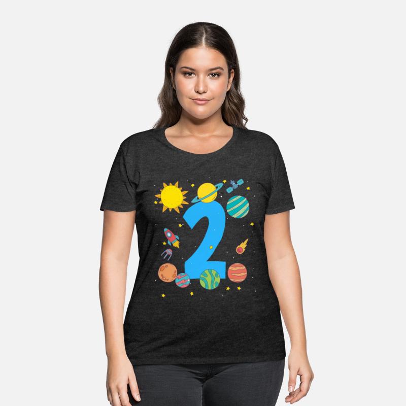 Space Number Two Adventure Fun Birthday