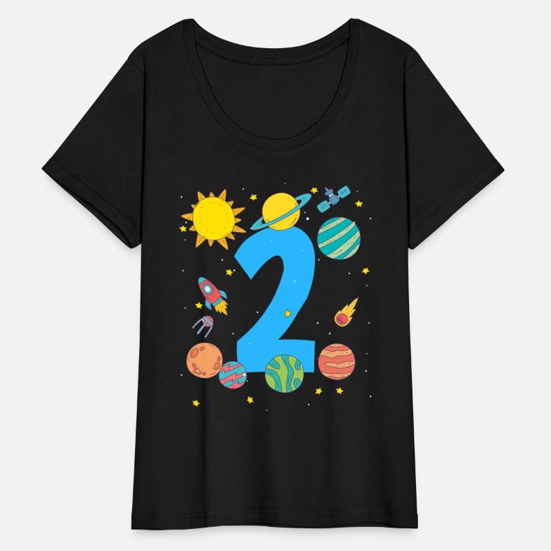 Space Number Two Adventure Fun Birthday