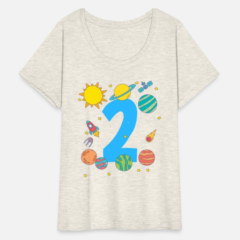 Space Number Two Adventure Fun Birthday