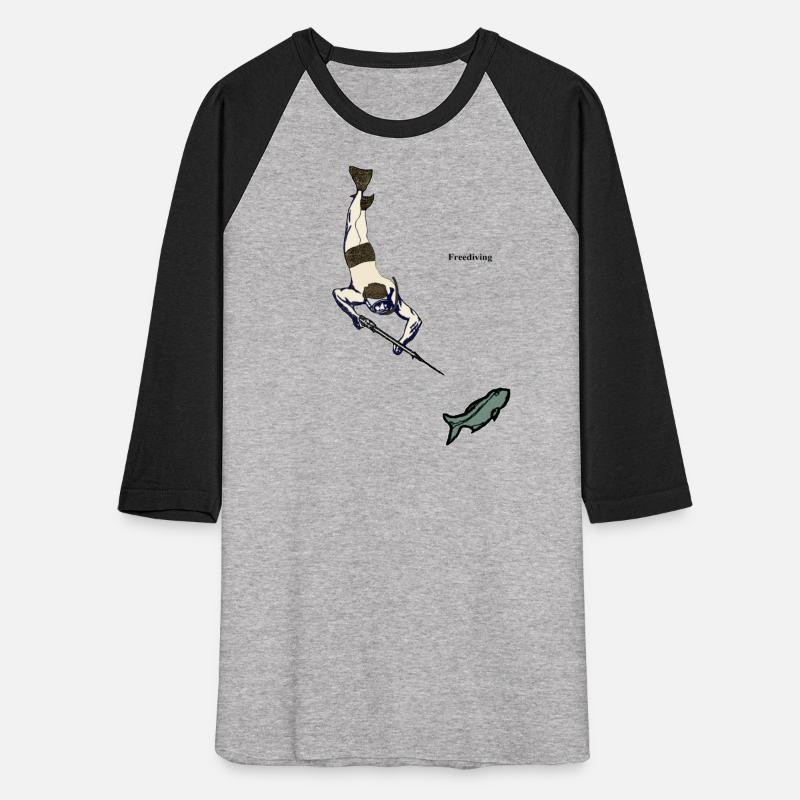 Spearfishing Freediving Diver with Speargun & Fish