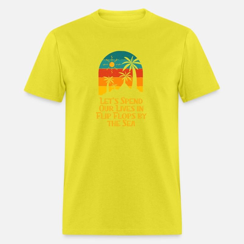 Spend Lives in Flip Flops by Sea Beach Summer