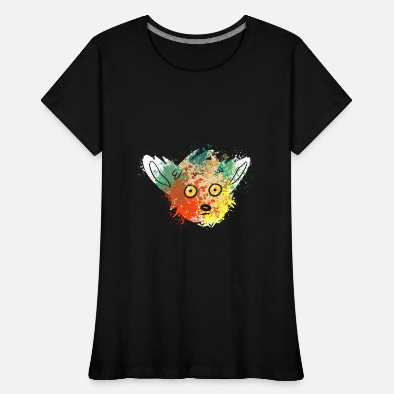 Splash Art Ring-tailed Lemur Madagascar Lemurs