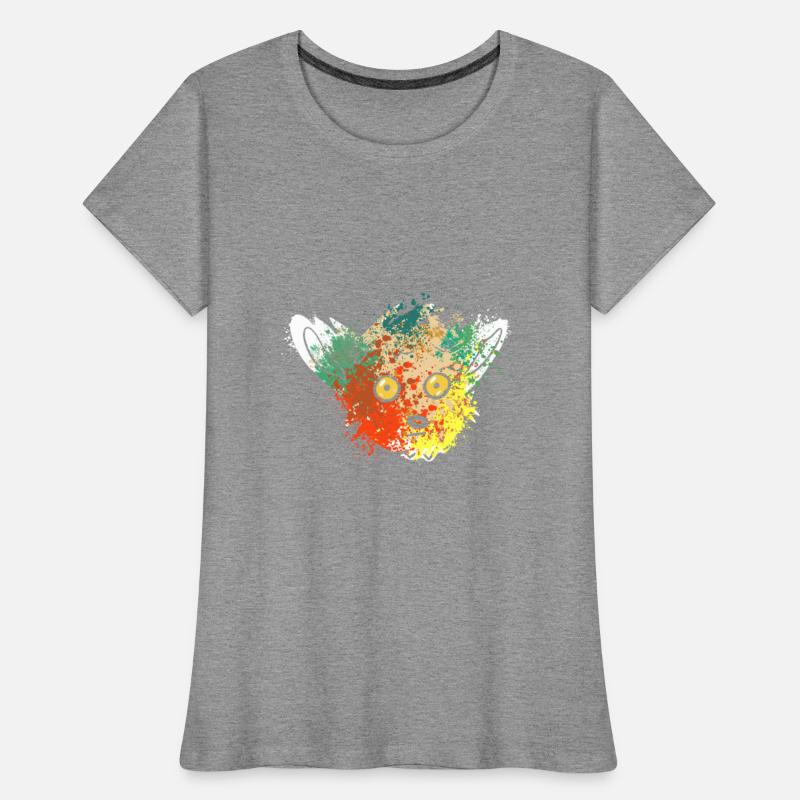 Splash Art Ring-tailed Lemur Madagascar Lemurs