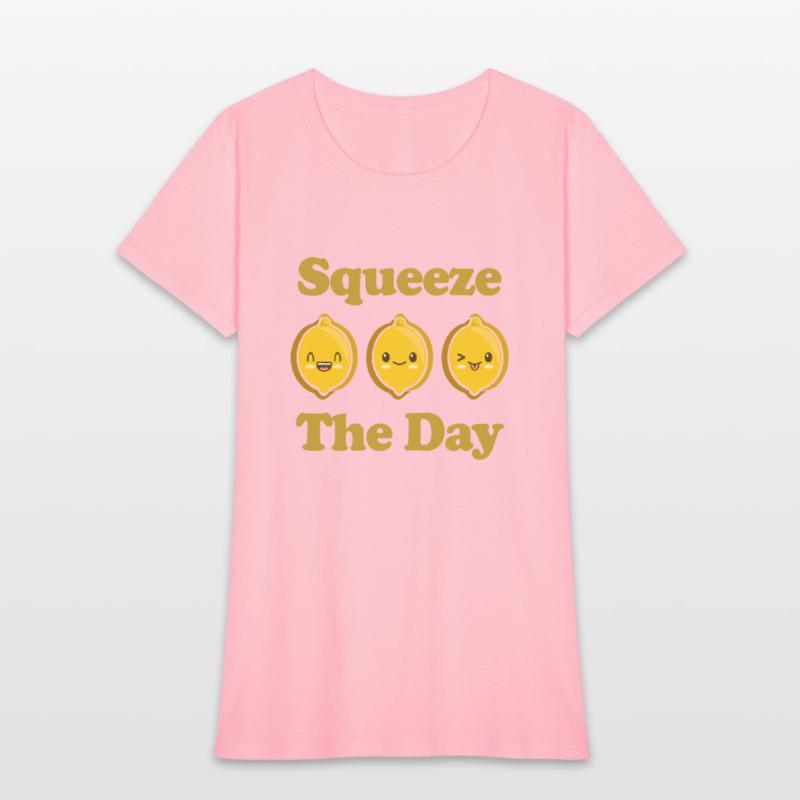 Squeeze The Day Cute Adorable Kawaii Lemons