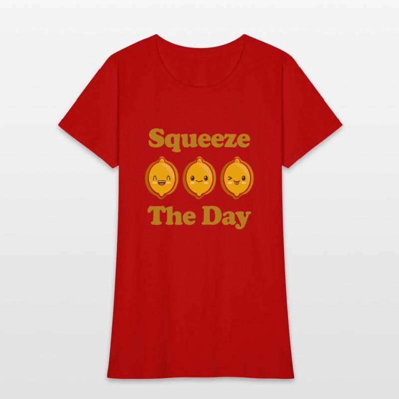 Squeeze The Day Cute Adorable Kawaii Lemons