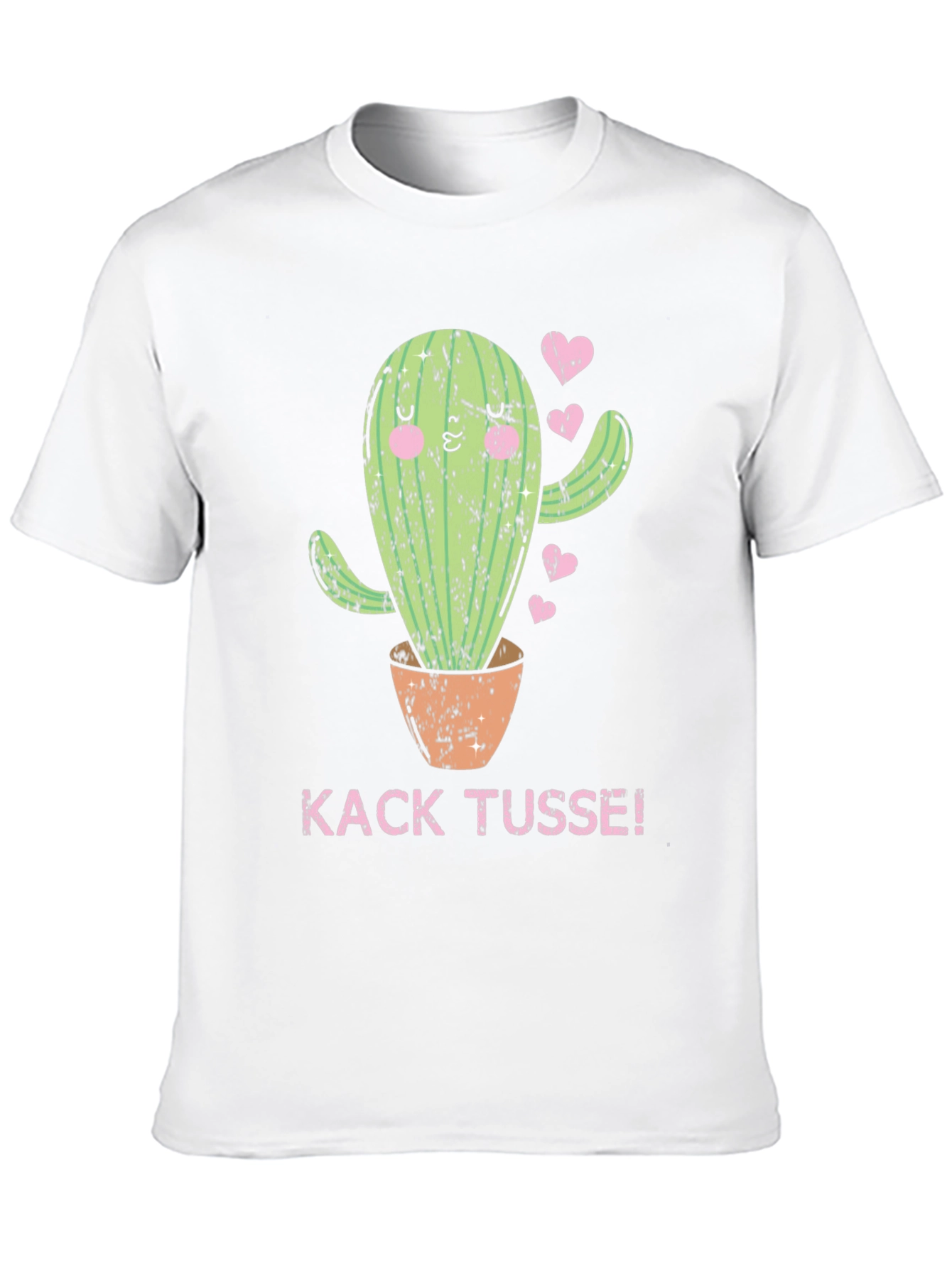 Cactus Graphic Tee - Kack Tusse! Black T-Shirt
