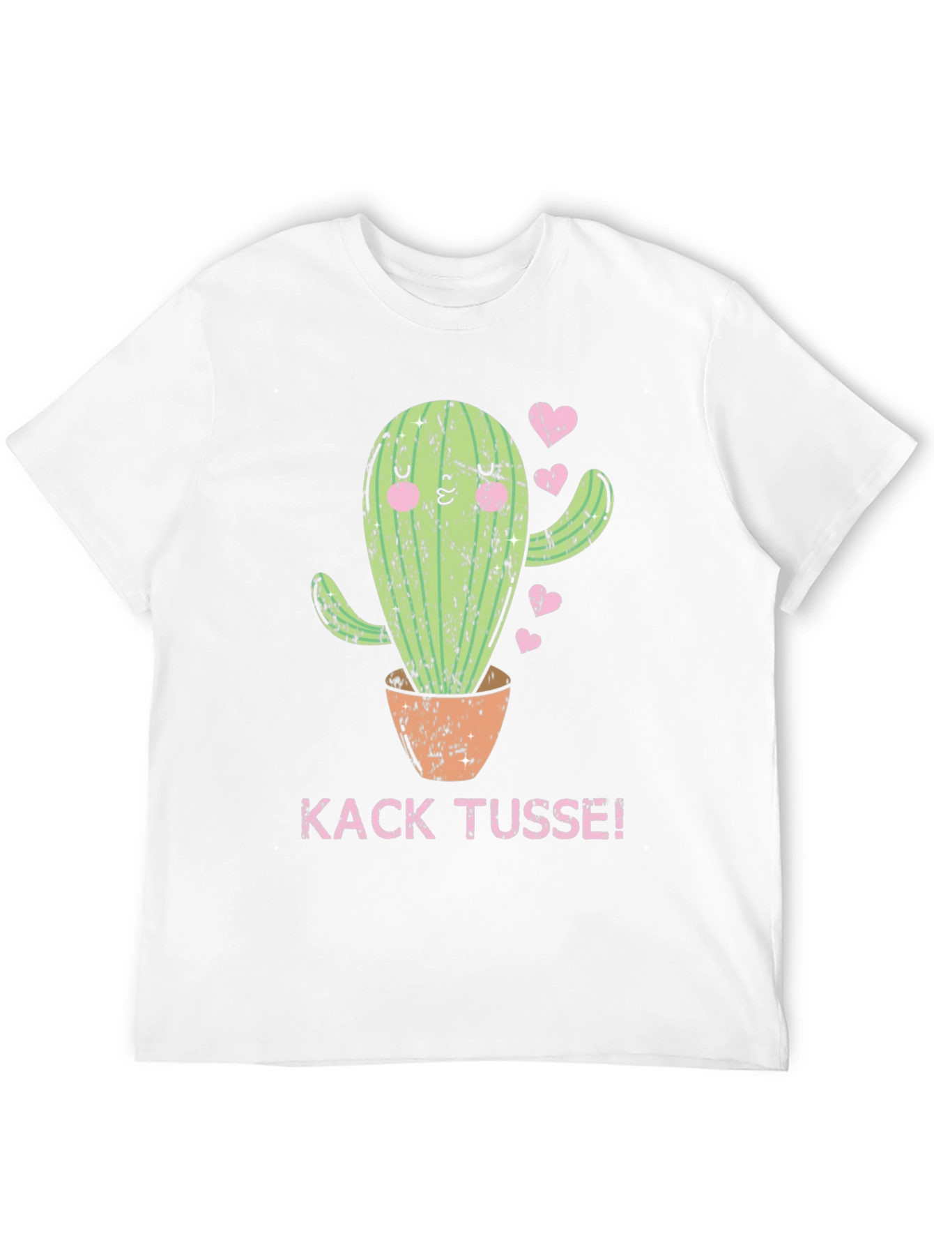 Cactus Graphic Tee - Kack Tusse! Black T-Shirt